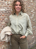BLOUSE C&S OLIVE GREEN