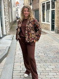 VESTEN AZZURRO BRUIN PRINT