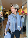 SHIRT LANGE MOUW GRIJS C&S