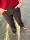 BROEK LEOPARD PRINT