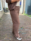BROEK PERNILLA CS THE LABEL BRUIN