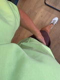 SWEATER DRIEKWART MOUW AZZURRO