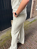 BROEK/PANTALON C&S GROEN MET LUREX