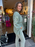 VEST/KIMONO JADE GROEN C&S