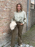 BROEK C&S OLIJF KLEUR