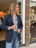 BLAZER BASIS DONKER BLAUW