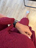 JURKEN BORDEAUX EN DONKER BLAUW