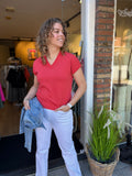SHIRT AMELIE & AMELIE WARM ROOD