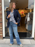 BLAZER BASIS DONKER BLAUW