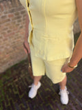 PAK/SET BUTTER YELLOW JORD/GILET