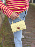TASSEN GEEL EN ROZE