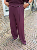 BROEK/PANTALON AMELIE & AMELIE AUBERGINE