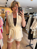 GILET TAUPE EN ZAND TINT