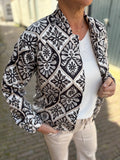 VEST/BOMBER PRINT SWEET JEWELLERY