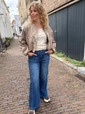 JAS/BLAZER BOMBER MODEL MET PRINT