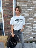 SHIRT ONE SIZE PRINT ZWART