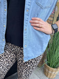 LEGGING FLARED LEOPARD SWEET JEWELLERY