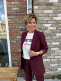BLAZER BASIS BORDEAUX