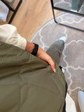 BODYWARMER ONDRA CS THE LABEL DARK OLIVE