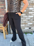 BROEK/PANTALON ZWART AMELIE & AMELIE