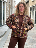 VESTEN AZZURRO BRUIN PRINT