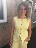 PAK/SET BUTTER YELLOW JORD/GILET