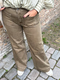 BROEK C&S OLIJF KLEUR