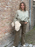 BROEK C&S OLIJF KLEUR