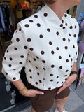 BLAZER POLKA DOT BRUIN