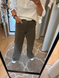 BROEK CS THE LABEL DARK OLIVE