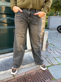 JEANS JEWELLY BRUIN WASSING