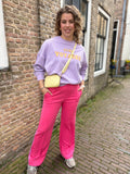 TRUI/SWEATER ONE SIZE LILA EN ORANJE