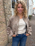 JAS/BLAZER BOMBER MODEL MET PRINT
