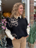 TRUI CS THE LABEL ZWART PRINT