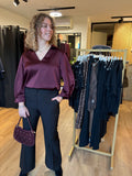 BLOUSE AMELIE & AMELIE BURGUNDI