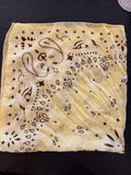 SJAAL VIERKANT YELLOW/BROWN