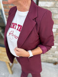 BLAZER BASIS BORDEAUX