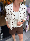 BLAZER POLKA DOT BRUIN