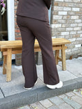 BROEK/PANTALON BASIS DONKER BRUIN