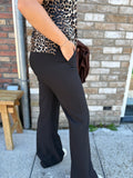 BROEK/PANTALON ZWART AMELIE & AMELIE