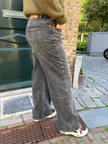 JEANS JEWELLY BRUIN WASSING