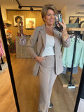 BROEK/BASIS TAUPE