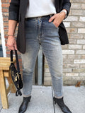 JEANS MOM FIT DIRTY WASH
