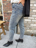 JEANS MOM FIT DIRTY WASH
