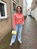 TASSEN GEEL EN ROZE